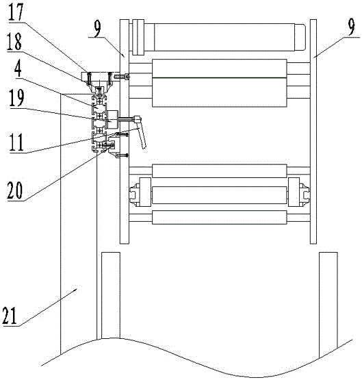 与间歇轮转印刷机连线的移动式复合（冷烫金）装置的制作方法