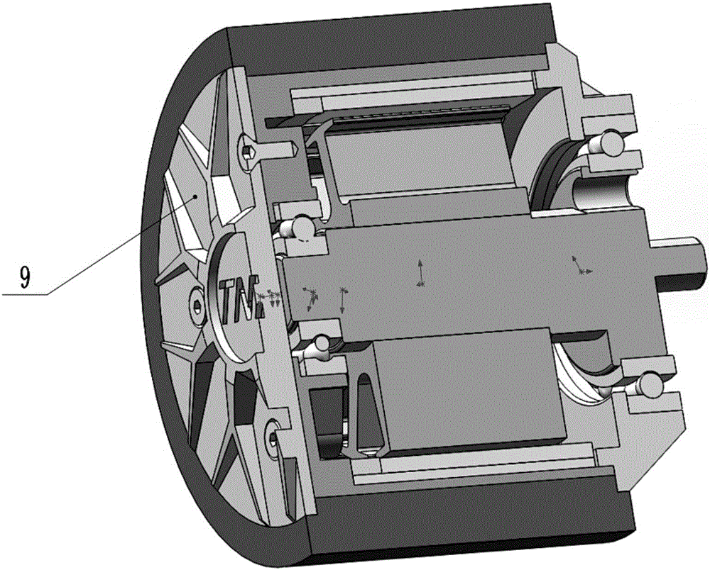 一种应用于电动滑板的轮毂电机的制作方法与工艺