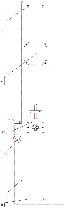 一种电解锰横向剥离机用入口拨动装置的制作方法