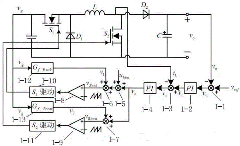 宽输入的直流变换器拓扑及其前馈型平均电流控制方法与流程