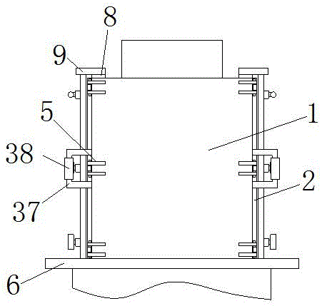 一種鎖緊可靠的打砂機門的制作方法與工藝