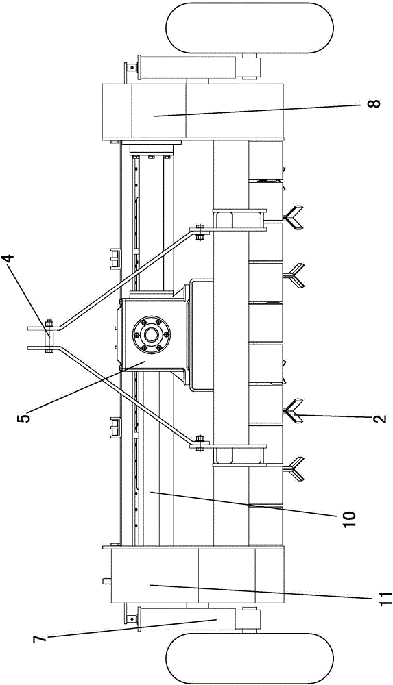 水稻秸稈粉碎還田機的制作方法與工藝