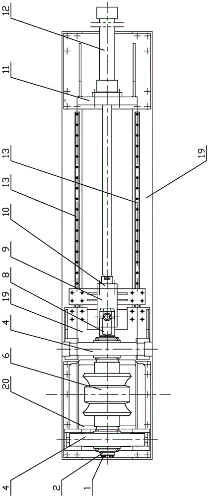 平輥軸換輥機構的制作方法與工藝