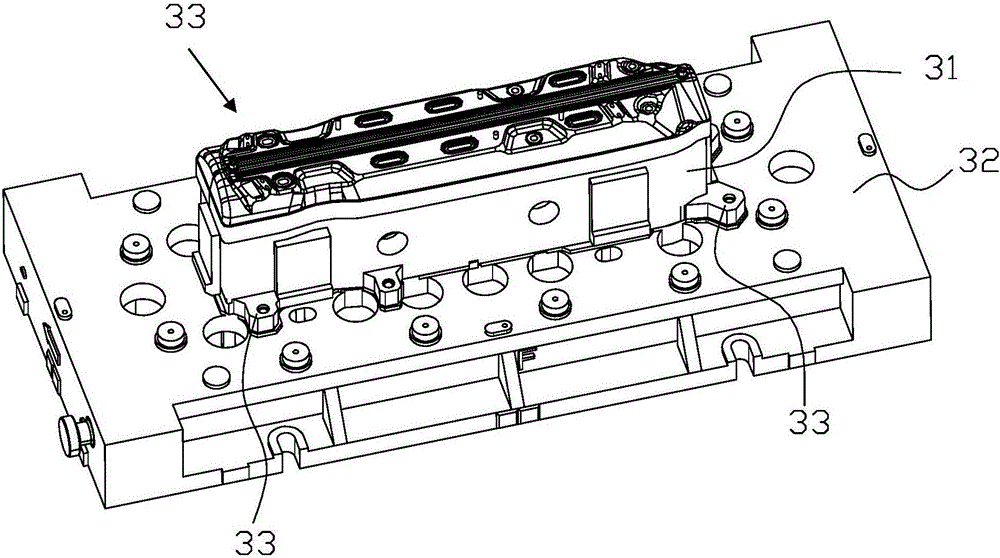 汽車前門窗臺(tái)加強(qiáng)板用模具的制作方法與工藝