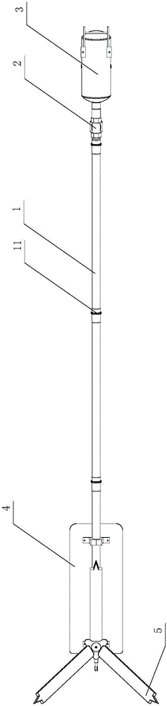 無(wú)人機(jī)氣動(dòng)彈射架的制作方法與工藝