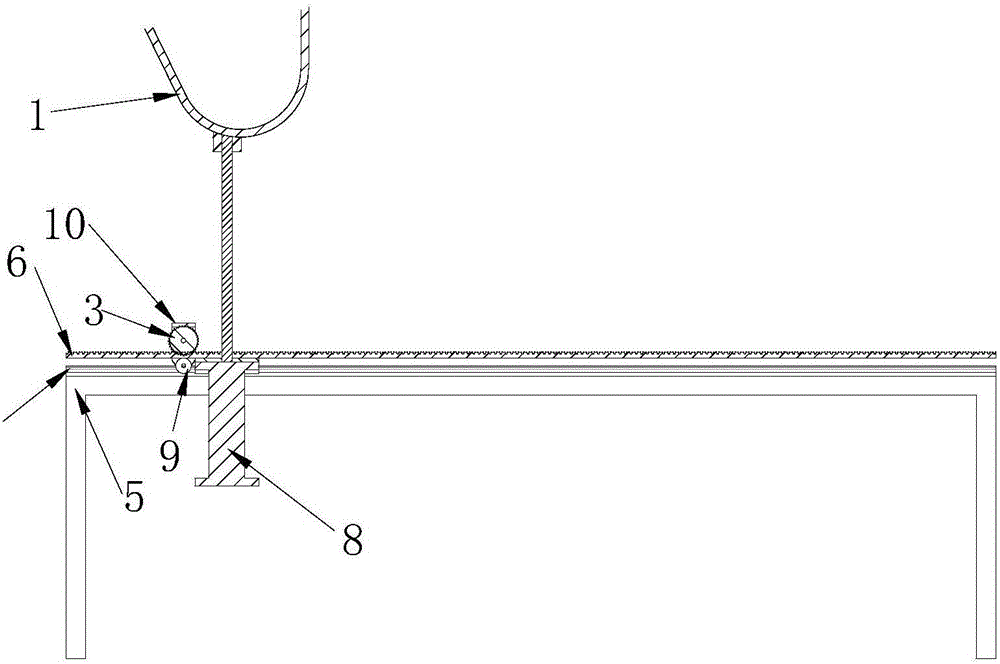 一種建筑管材平移輸送裝置的制作方法