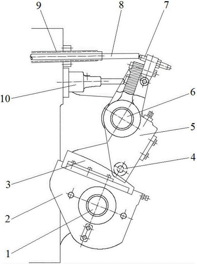 一种六模六冲铆钉冷镦机模腔通出凸轮机构的制作方法