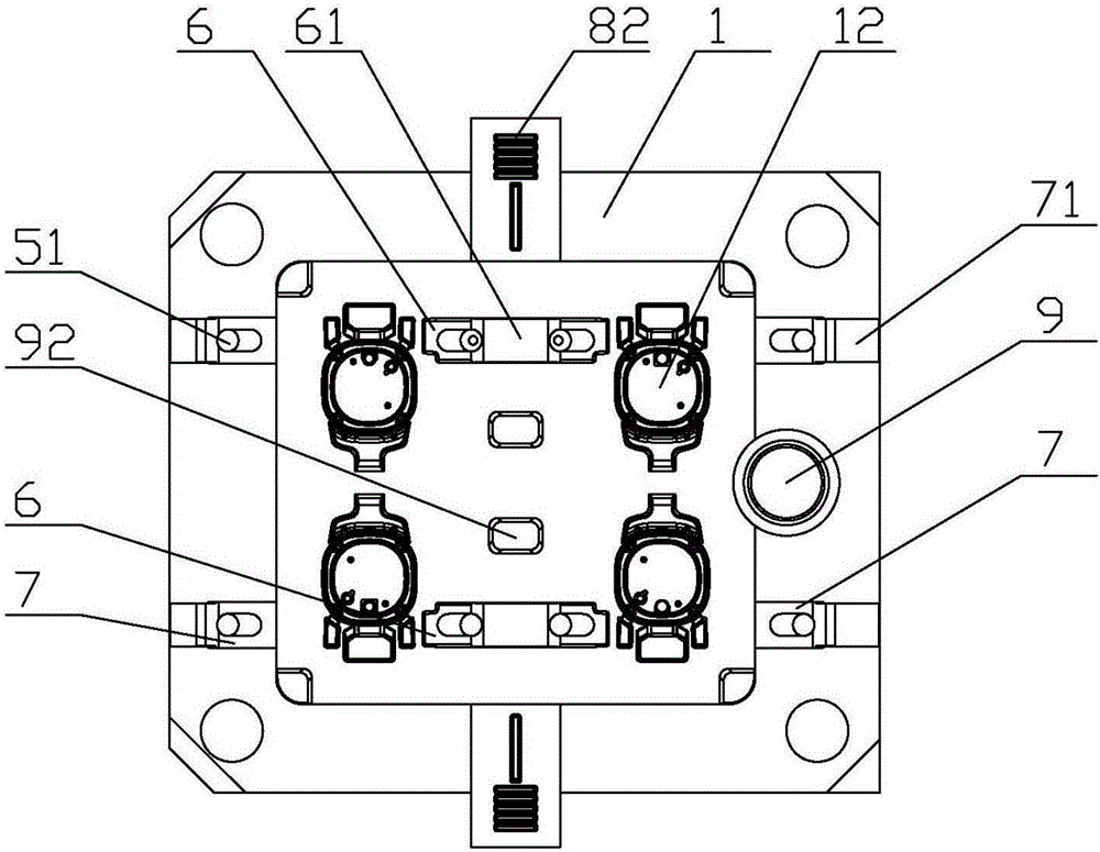 一种改良侧抽芯的活塞盖模具的制作方法与工艺