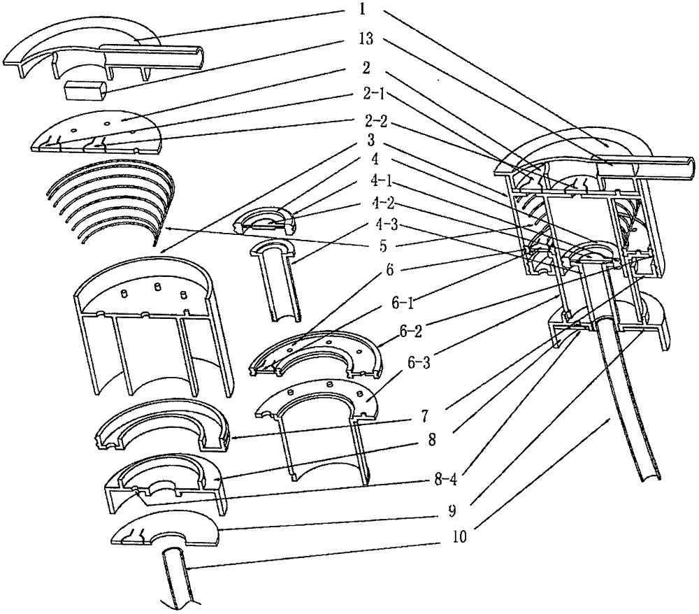 活塞泵喷头的制作方法与工艺