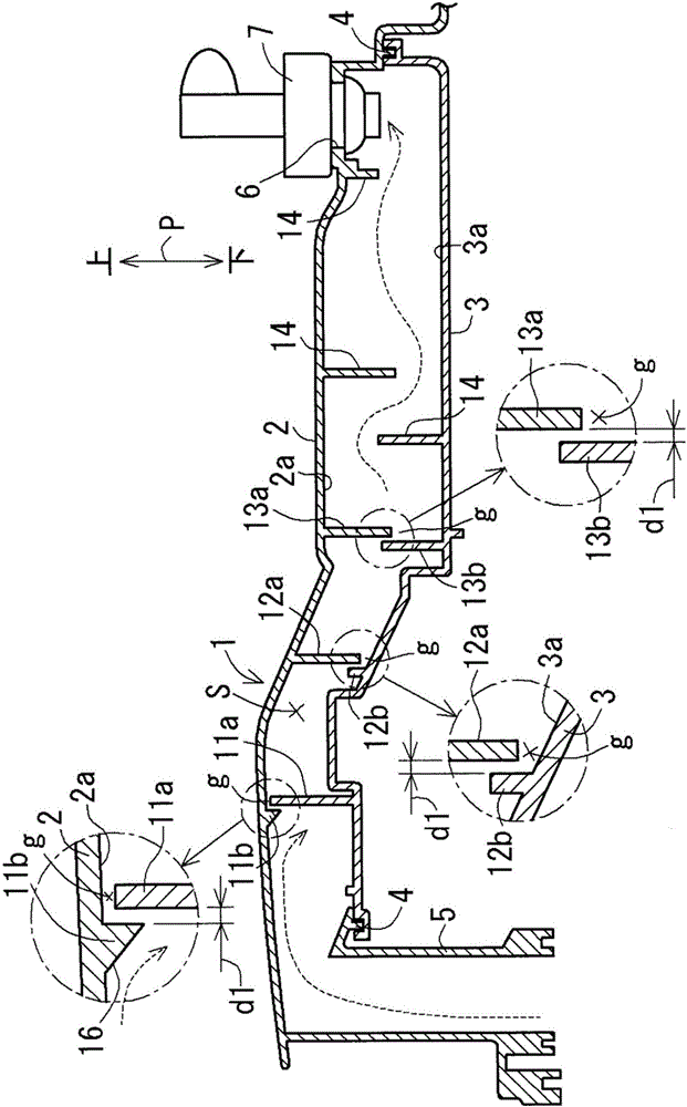 窜气的通路结构的制作方法与工艺