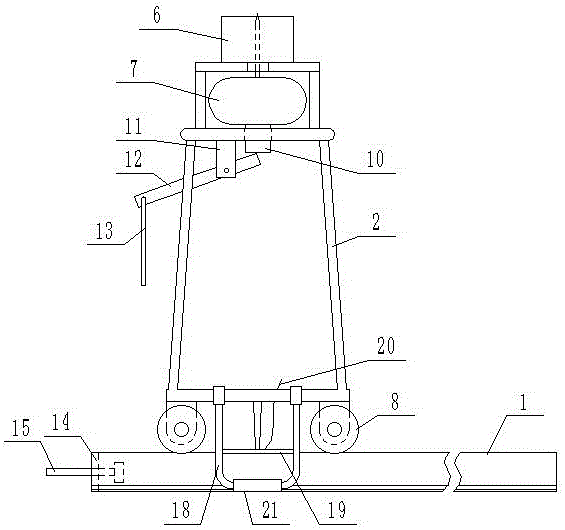 地面操作式高空钻孔装置的制作方法