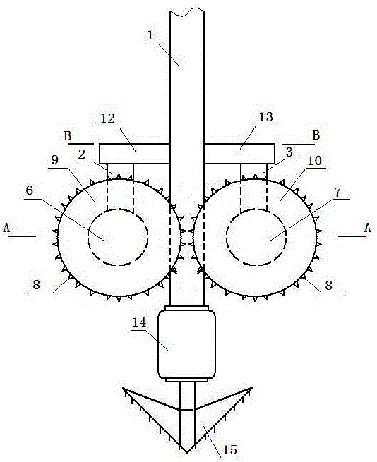 鎖扣V型鉆機(jī)的制作方法與工藝