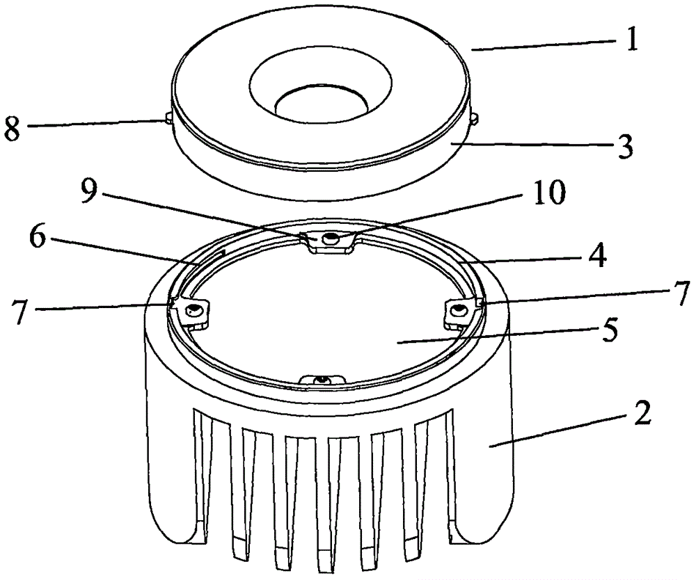 一種LED燈具結(jié)構(gòu)的制作方法與工藝