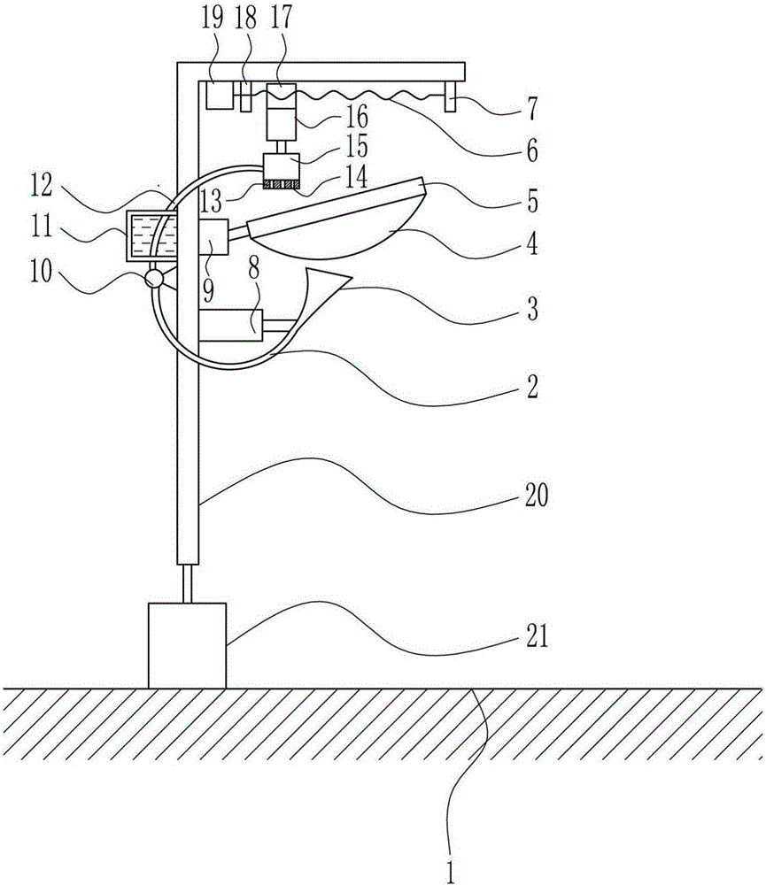 一种高速公路隧道用节能型路灯的制作方法与工艺