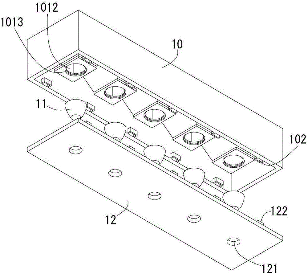 条形灯防眩光装置及具有它的LED灯具的制作方法