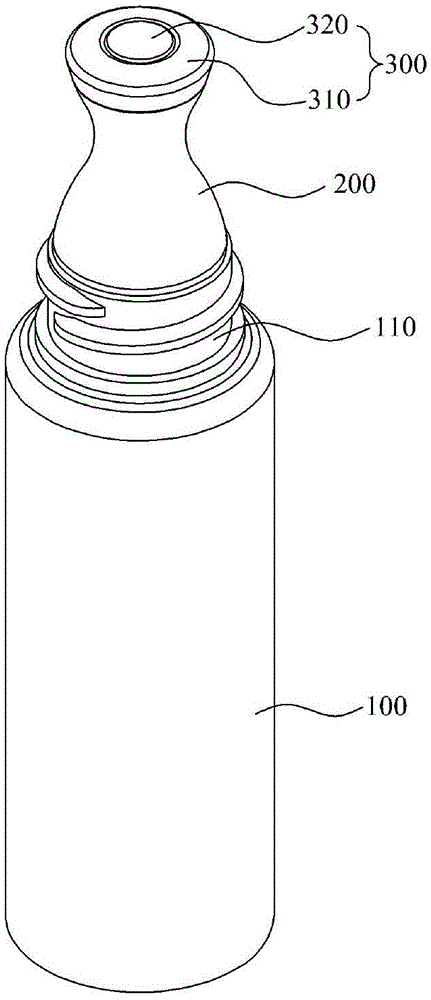 設(shè)有涂抹器的管容器的制作方法與工藝