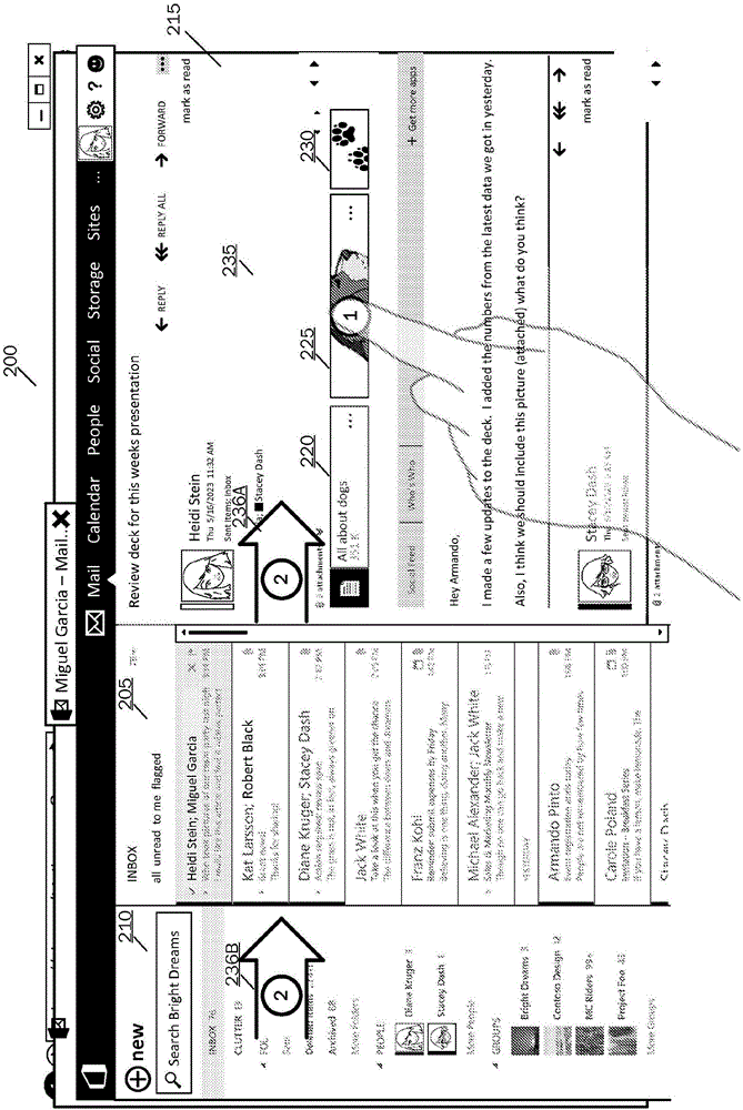 用戶交互和對(duì)于沉浸式文檔視圖中的組件的運(yùn)動(dòng)驅(qū)動(dòng)更新的制作方法與工藝