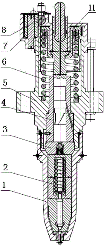 一种集电控单体泵于一体的喷油器的制作方法与工艺
