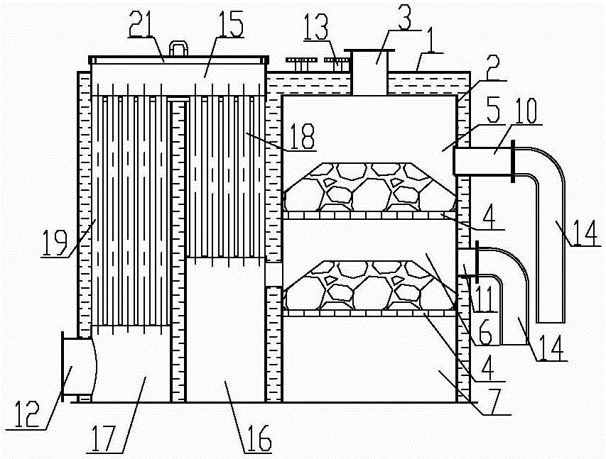 節(jié)能環(huán)保水暖鍋爐的制作方法與工藝