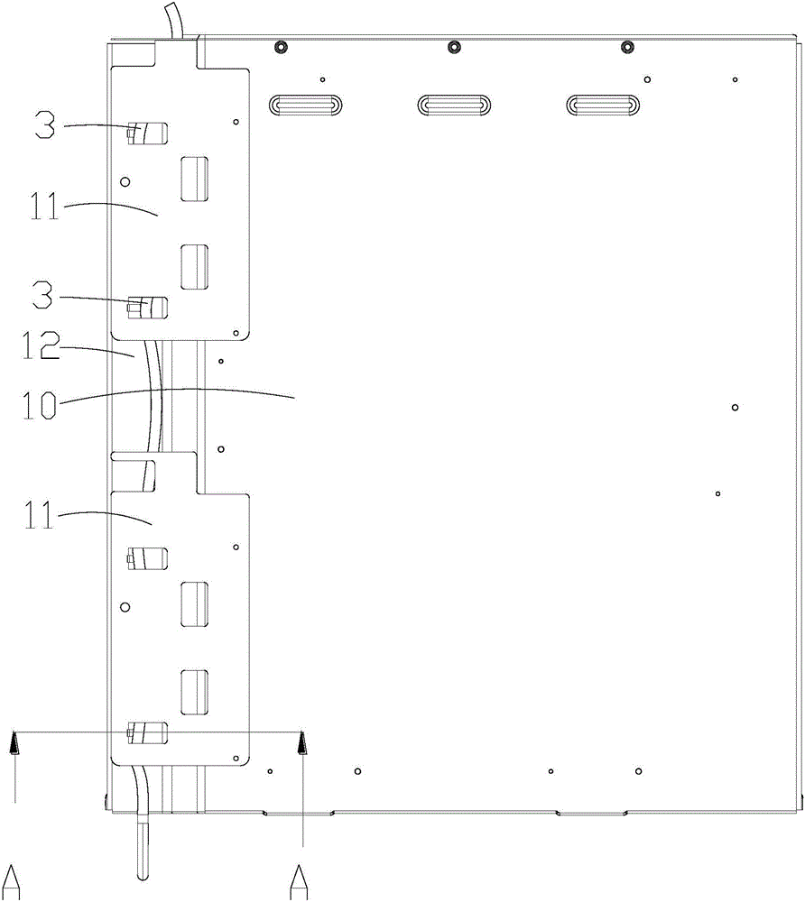 用于煙機(jī)機(jī)體蓋板的護(hù)線板和油煙機(jī)的機(jī)體及油煙機(jī)的制作方法與工藝