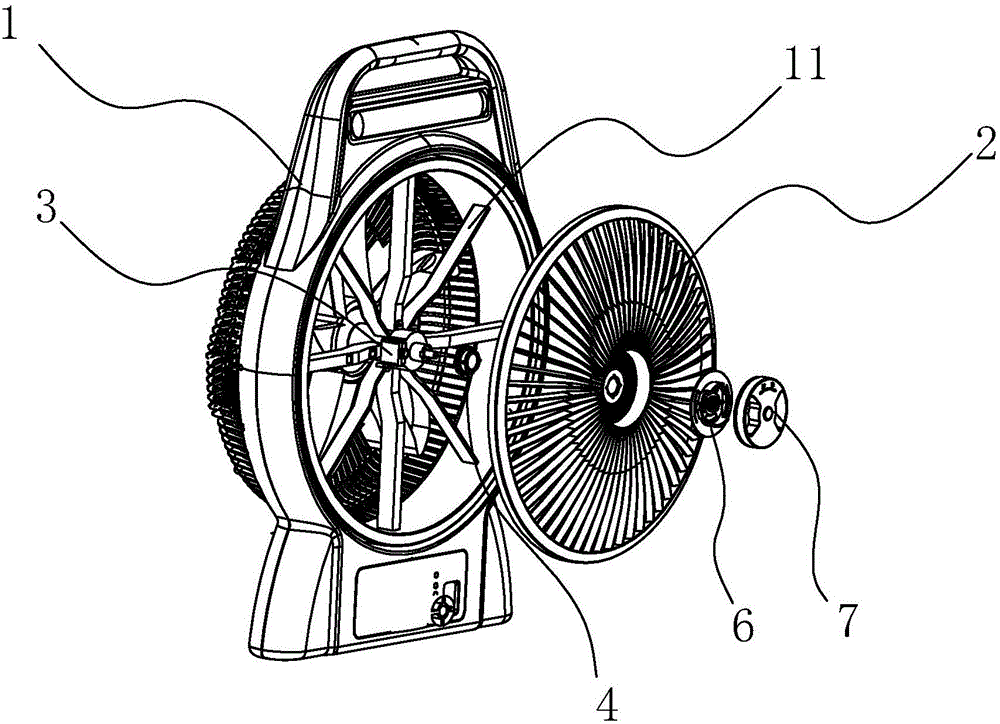 一種電風扇的制作方法與工藝