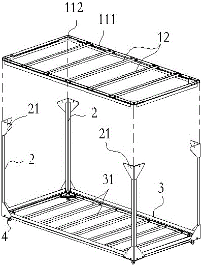 冷柜可拆卸框架的制作方法與工藝