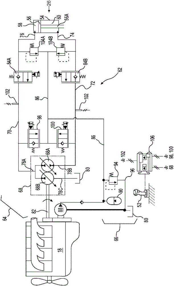 具有再生和混合啟動的液壓系統(tǒng)的制作方法與工藝