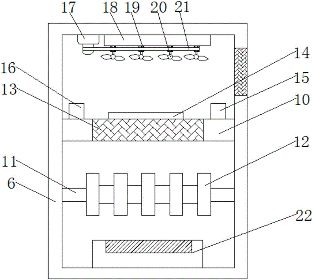 一種電熱烘干爐的制作方法與工藝