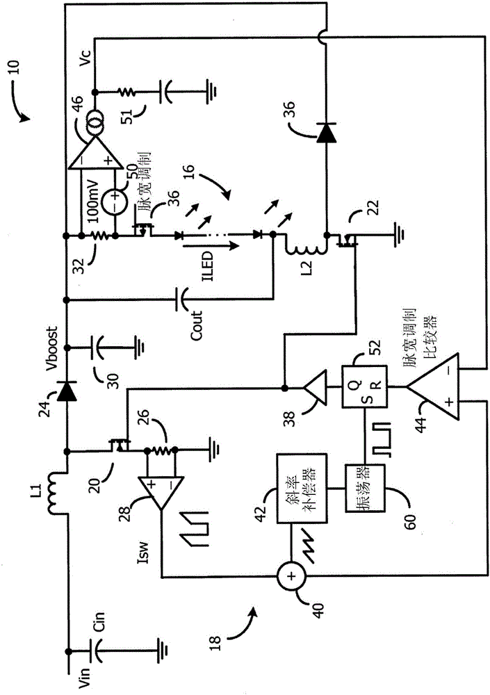 使用共用开关控制信号的用于LED驱动器的升压‑浮动降压模式转换器的制作方法与工艺
