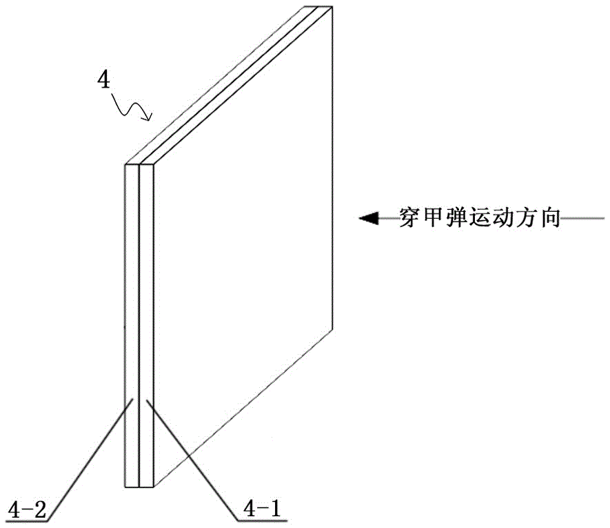 一種用于確定穿甲彈侵徹位置的裝置的制作方法