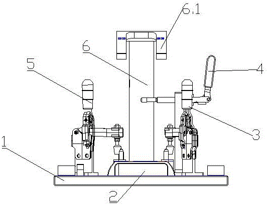 汽车脚踏板检测工装的制作方法与工艺