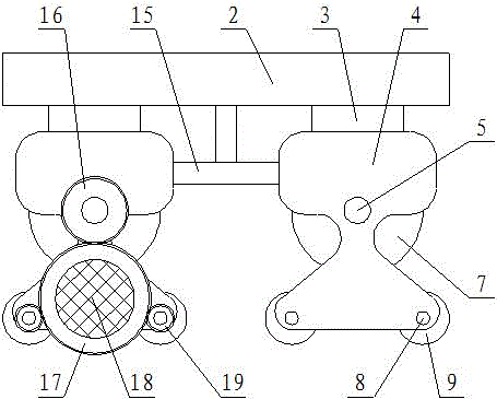 一種起重機(jī)大車雙層行走機(jī)構(gòu)的制作方法與工藝