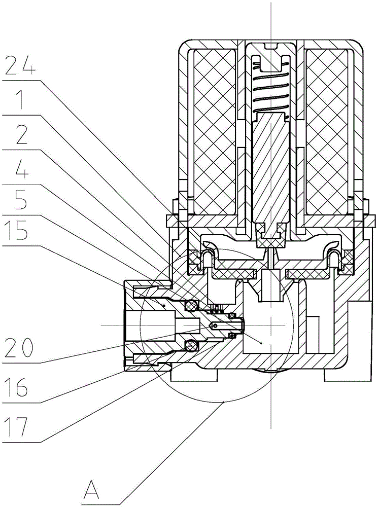 一種具有防堵及消音功能的廢水比電磁閥的制作方法與工藝