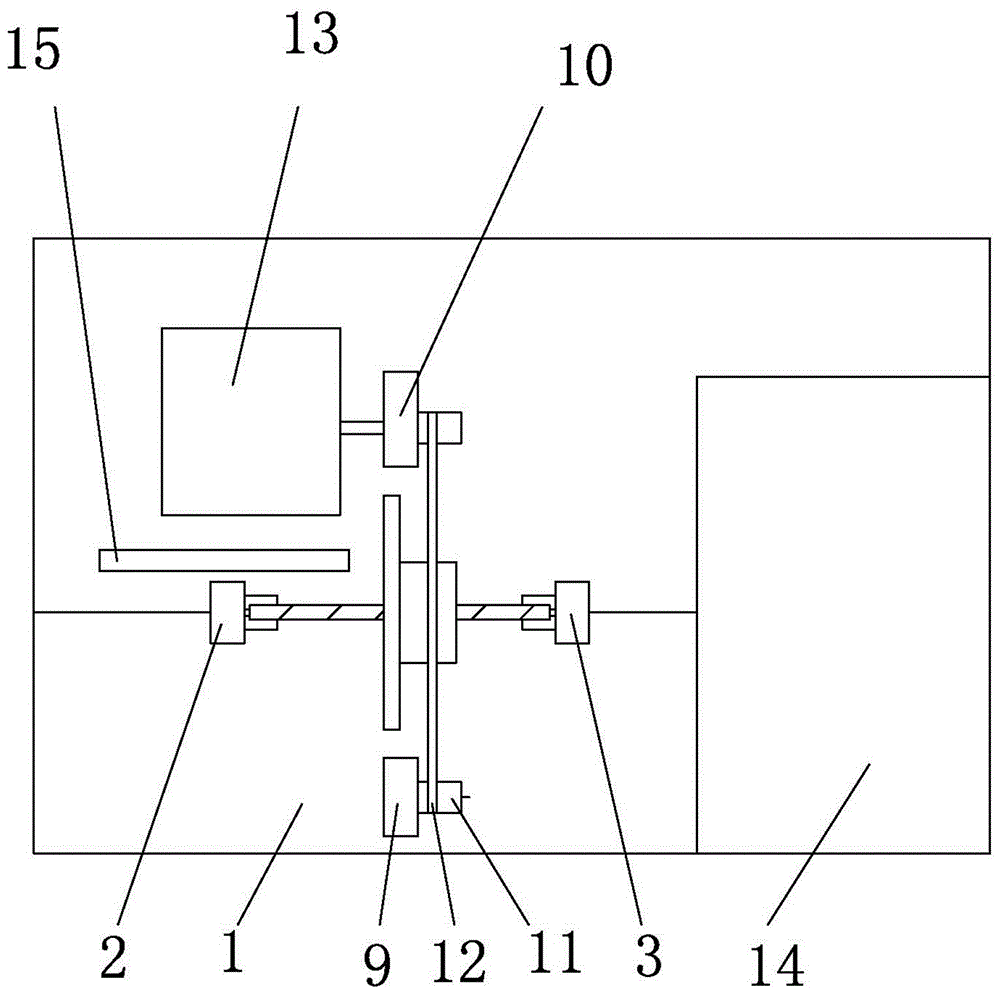 一種電機(jī)動平衡測試裝置的制作方法