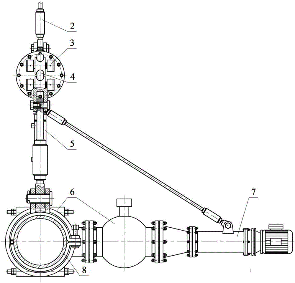 导引式气筒平衡海底管道接入装置及方法与流程