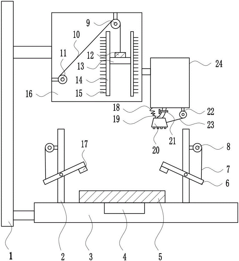 一種建筑用磚檢測裝置的制作方法