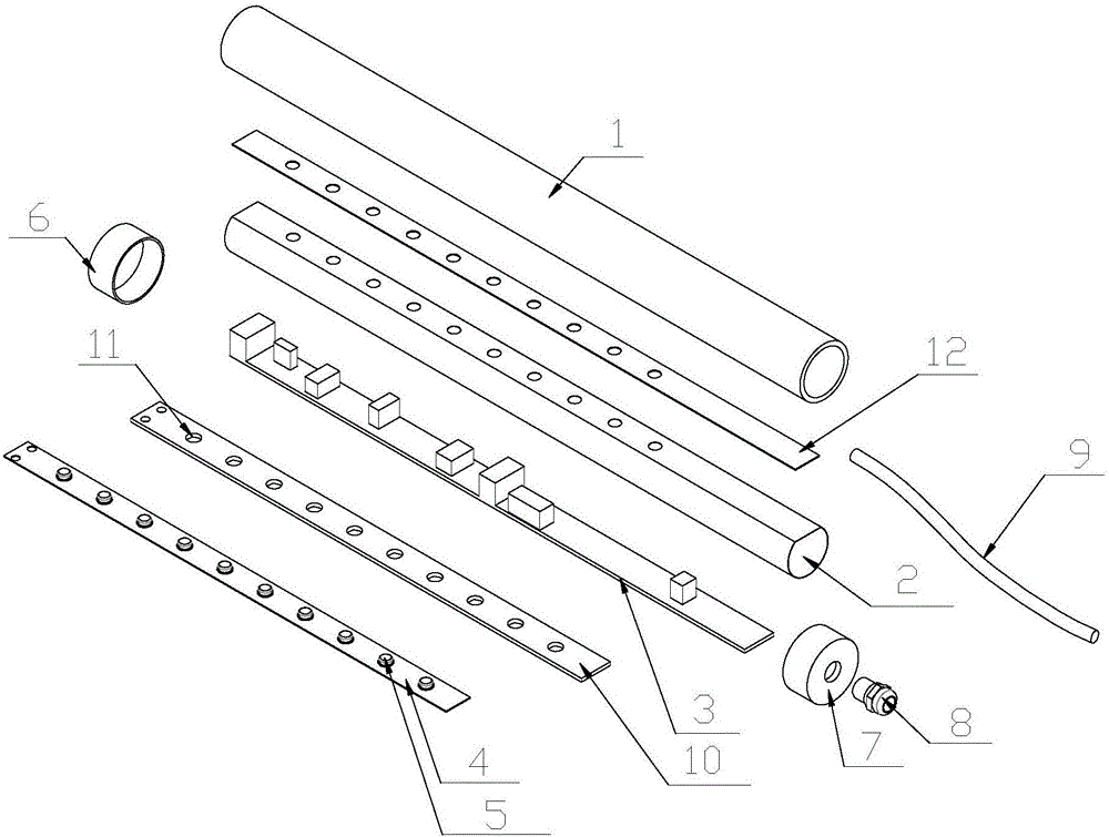 工业LED照明棒的制作方法与工艺