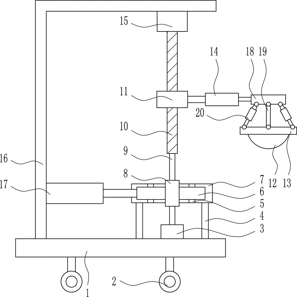 一種醫(yī)療用調(diào)節(jié)式手術(shù)燈的制作方法與工藝