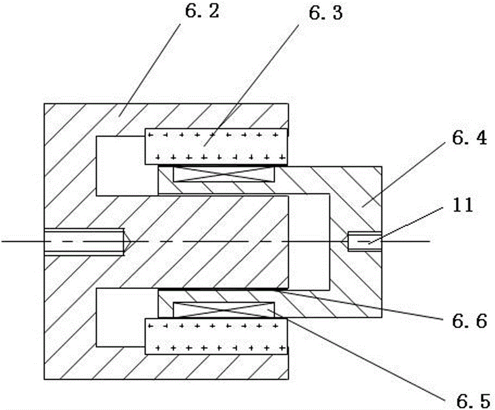 一種礦井提升機(jī)專用音圈電機(jī)傳動(dòng)的盤形制動(dòng)器裝置的制作方法