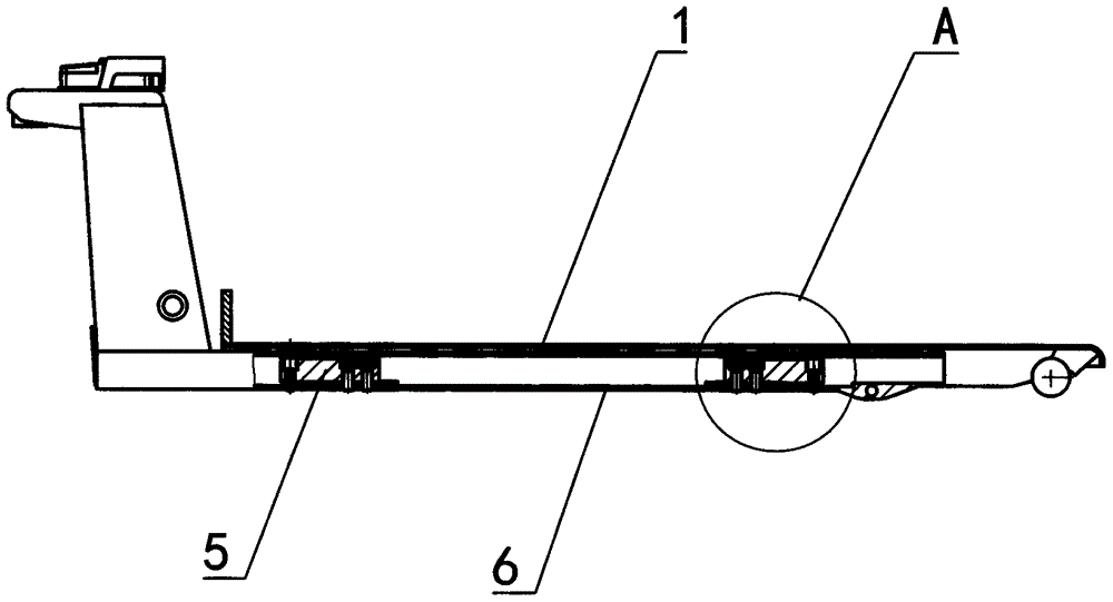 一种叉车秤秤台与传感器连接结构的制作方法与工艺