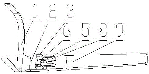 一種防折斷眼鏡框架的制作方法與工藝