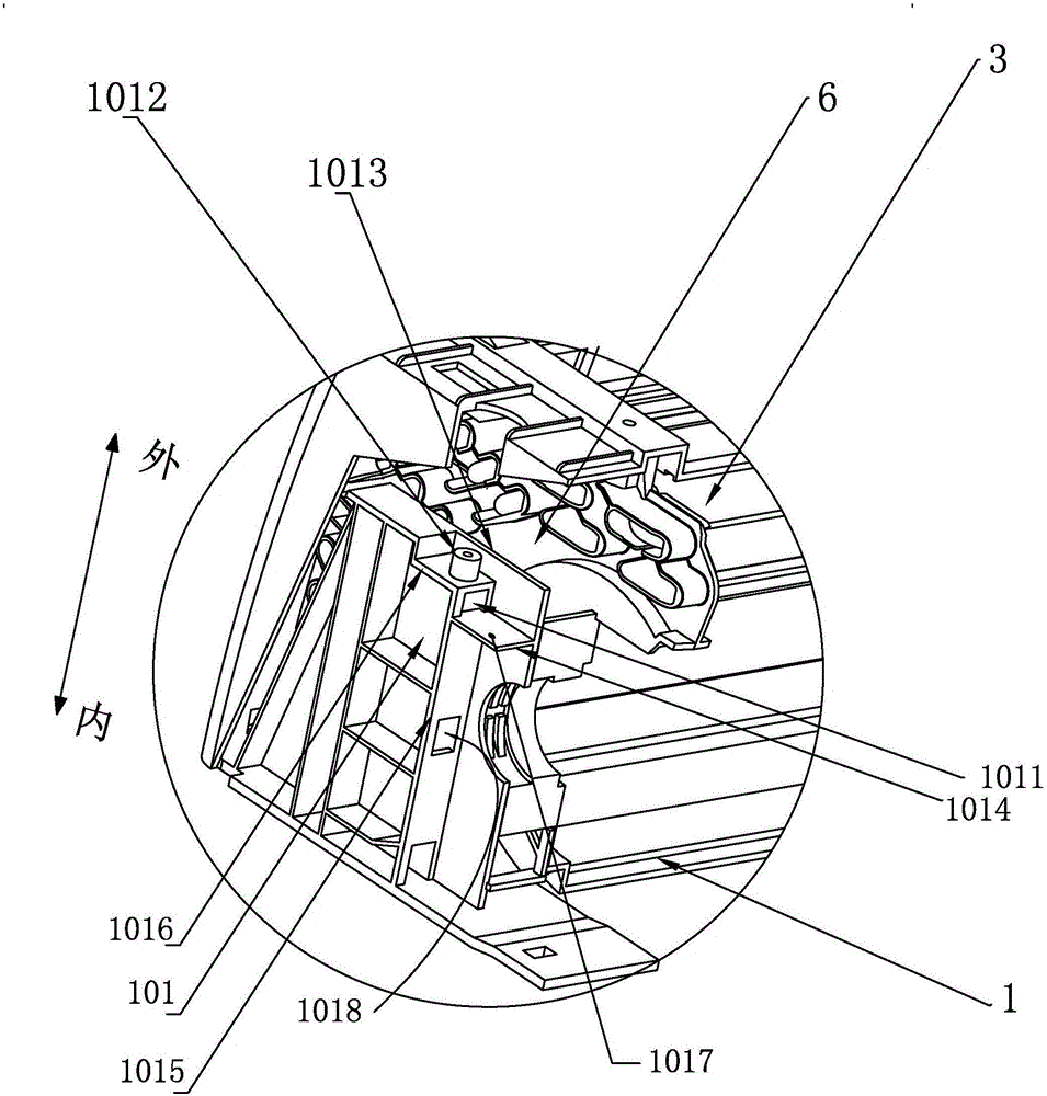 用于空調(diào)器室內(nèi)機(jī)的底座結(jié)構(gòu)的制作方法與工藝