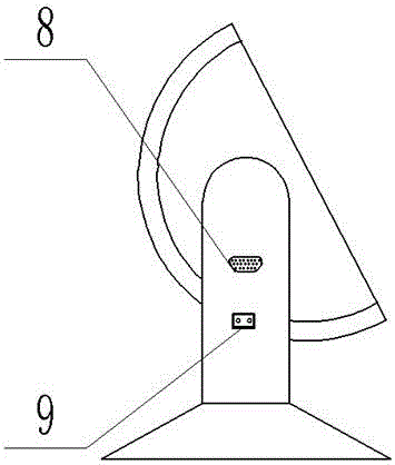 一種可旋轉(zhuǎn)門(mén)禁一體機(jī)的制作方法與工藝