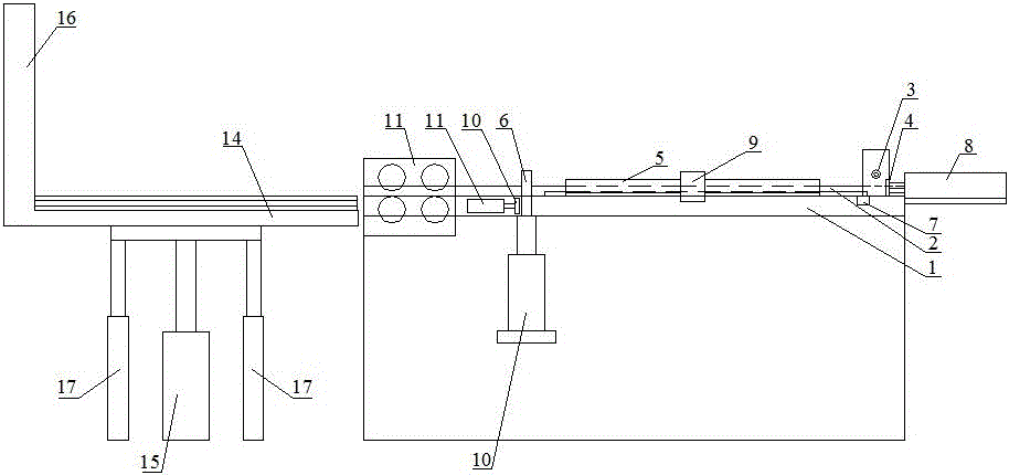 一种具有自动收料功能的板材加工装置的制作方法