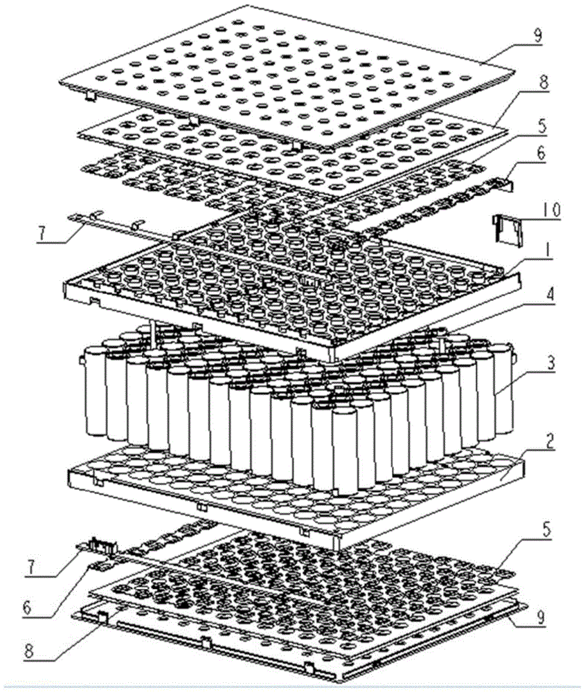 一种电池模组结构的制作方法与工艺