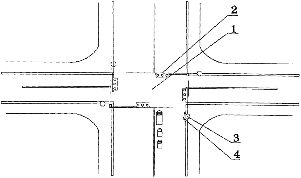 新型道路交通信號(hào)輔助通行裝置的制作方法