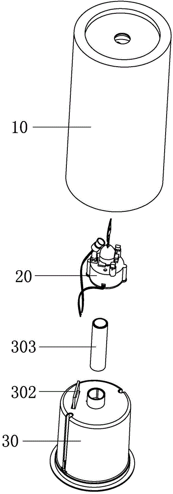 一種搖擺火焰頭電子蠟燭的制作方法與工藝