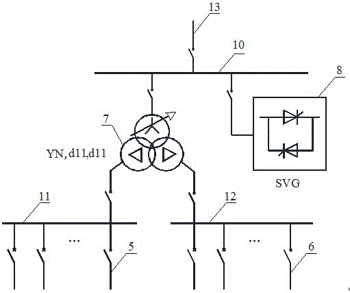 同一塊土地上風(fēng)光互補(bǔ)型并網(wǎng)發(fā)電應(yīng)用裝置的制作方法