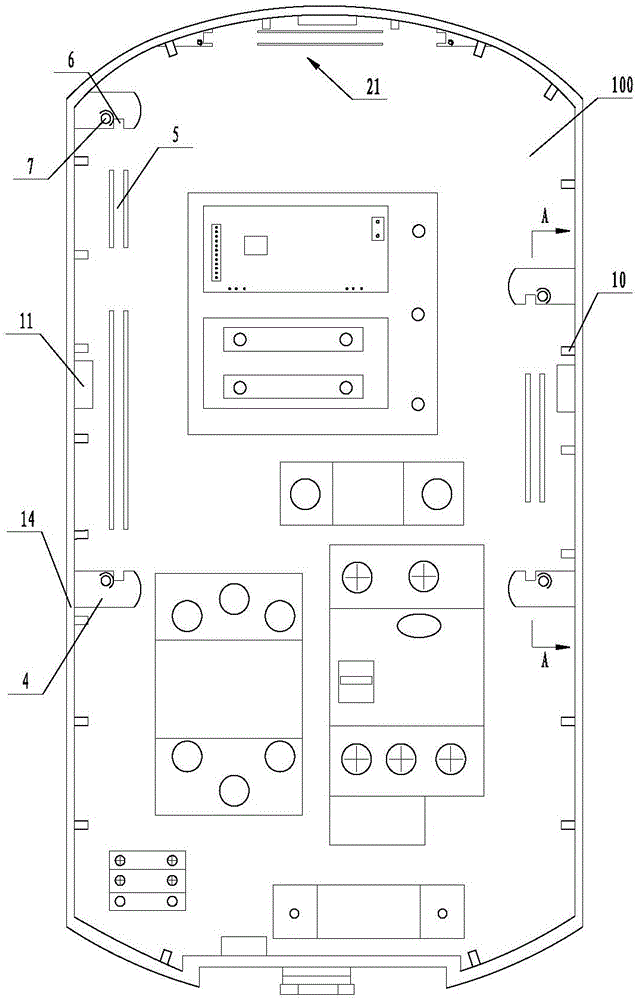 壁掛式充電樁后殼的制作方法與工藝