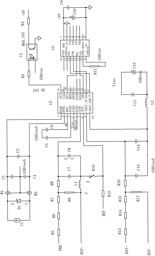 一種電動(dòng)汽車的電池參數(shù)檢測裝置和電動(dòng)汽車的制作方法